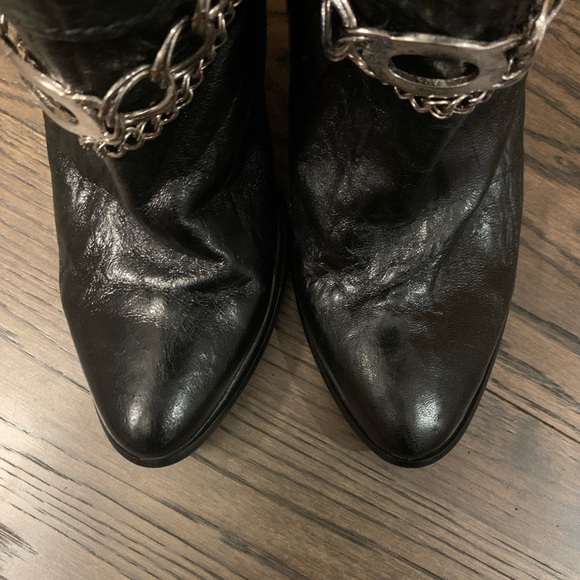 Arnold Churgin | Black Leather Boots - Picture 5 of 7